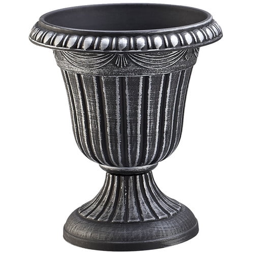 Arcadia Garden Products 2 Piece Traditional Plastic Urn Planter by Arcadia Garden Products