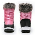 thumbnail image 6 of Apakowa Girls Insulated Warm Lined Winter Snow Boots Water Resistance (Toddler/Little Kid), 6 of 8