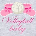 thumbnail image 2 of CafePress - Volleyball Baby Gift - Cute Infant Bodysuit Baby Romper - Size Newborn - 24 Months, 2 of 3