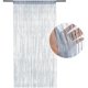 thumbnail image 1 of Cortina Opaca Antimoscas Cortina De Puerta Purpurina Mosquitera Panel Cortinas De Hilo Decoración Pared Ventana Puerta Habitación con Flecos 100x200cm, 1 of 5