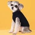 thumbnail image 3 of TELOLY Dog Clothes,Classic Cable Knit Design Dog Sweaters,Warm and Soft Thick Knit Construction Dog Sweatshirt,Grey,L, 3 of 4