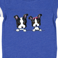 thumbnail image 4 of Inktastic Boston Terriers (dark Apparel) Boys or Girls Baby Bodysuit, 4 of 5