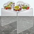 thumbnail image 3 of Clear Acrylic Riser Pedestal Display 9.5"W x 9.5"D x 9.5"H, 4-Pack, 3 of 4