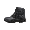 thumbnail image 4 of Ridge Footwear Men's Ultimate Mid Zipper 6" Leather Boot Rip-Stop Nylon Waterproof - Size 10.5W, 4 of 5