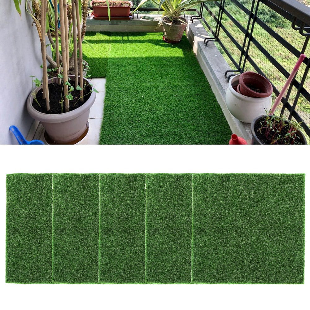 Artificial Grass Mat 40mm Thick Greengrocers Fake turf Astro Lawn 2m x 1m 