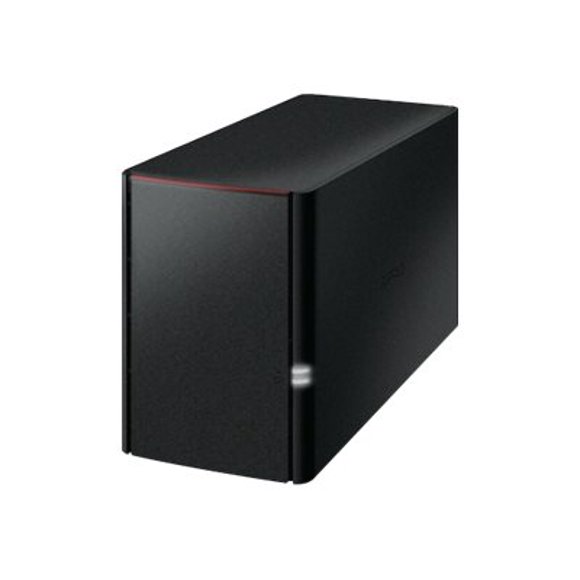 BUFFALO LinkStation 220 - Serveur NAS - 2 Baies - 8 To - SATA 3 Gb/s - HDD 4 To x 2 - RAID RAID 0, 1, JBOD - Ethernet Gigabit