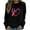#2 Black, variant on Luxalzxs Breast Cancer Sweatshirts Women Pink Ribbon Cancer Fight Awareness Shirt Long Sleeve Crewneck Sweatshirt Pullover Tops