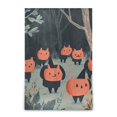 thumbnail image 2 of Ghost Holding Pumpkin Throw Blanket 60" x 90" Soft and Warm Blankets for Couch Sofa and Bed, 2 of 7