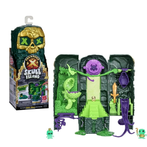Set de juego Treasure X Lost Lands Skull Island Swamp Tower