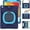 Navy Blue, variant on iPad 10.2 Case 9th /8th /7th Generation iPad 9 8 7 case 360°Rotatable Stand with Shoulder Strap Handle Pencil Holder Heavy Duty Shockproof Silicone Protective Case