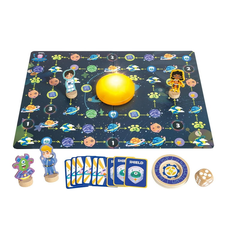Hape: Star Seekers - Chasing Board Game, Dice Rolling, Board