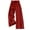 Red, variant on Jalioing Dressy Casual Trousers for Women Drawstring Waist Straight Leg Loose Pants Shiny Long Pants with Pocket