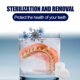 thumbnail image 3 of Eelhoe Of Denture Cleaning Tablets Dentures Orthodontic Invisible Braces Holder Portable Cleaning And Stain Removal Effervescent Tablets -333241472479, 3 of 4