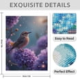 thumbnail image 3 of Diamond Art Kit for Adults, Modern Bird Print No.54 Diamond Painting for Adults Beginners, 5D DIY Diamond Art Painting Kits, Colorful Diamond Painting Craft for Home Decor 12x16, 3 of 7