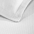 thumbnail image 6 of Superior Solitaire Cotton Decorative Bedspread and Sham Set, Twin, White, 6 of 10