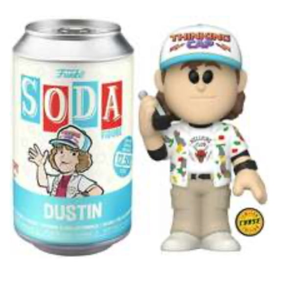Funko Soda Dustin Stranger Things Vinyl Figure Chase Variant 1/2000
