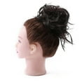 thumbnail image 4 of SEGO Messy Bun Hair Piece Synthetic Fake Hair Extensions Wavy Scrunchie Hair Ponytail Hair Extension for Women Black Color, 4 of 8