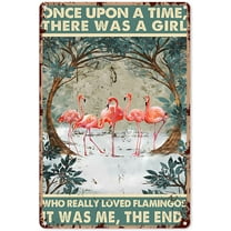 Flamingo Decor Bathroom Ocean Sassy Since Birth Salty By Vacation Time Wine Lovers Beach Flamingo Metal Sign Decor Tin Aluminum Sign Wall Art Metal Poster for Home Party Bathroom Outdoor 12x8 inch