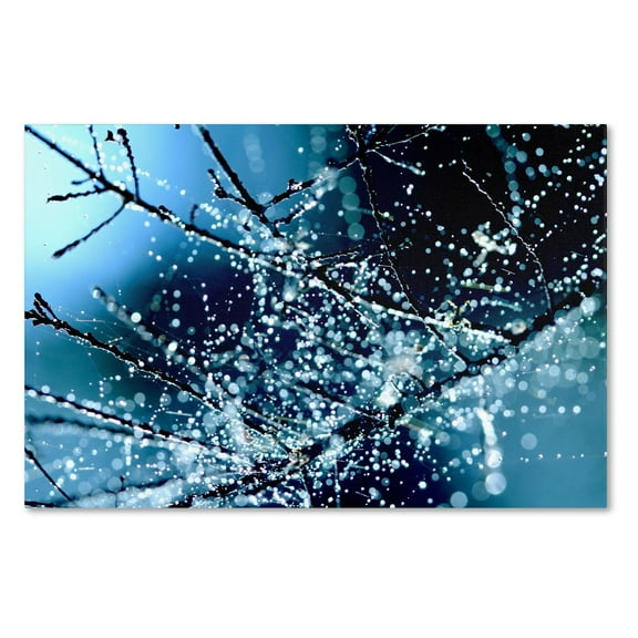 "Blue Rhapsody" Canvas Art by Beata Czyzowska Young