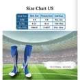 thumbnail image 4 of 2 / 3 Pack Baseball Soccer Softball Socks for Youth Men and Women & Adult Over-The-Calf Multi-sport Tube Socks (Multiple Colors), 4 of 7