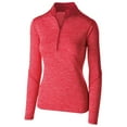 thumbnail image 6 of Holloway Sportswear S Boys ELECTRIFY 1/2 ZIP PULLOVER Scarlet Heather/Scarlet 222642, 6 of 7