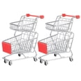 thumbnail image 1 of uds Mini carrito de la compra de dos niveles carrito de supermercado de escritorio Mini accesorios de carretilla de mano HOMEMAXS MX16337941, 1 of 1