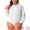 White, variant on DARING DIVA Women's Plus Button Down Long Sleeve Blouse 1X White