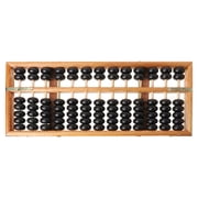 Portable Chinese 13 Digits Column Abacus Arithmetic Soroban Calculating Counting Math Learning Tool for Children