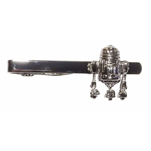 Star Wars R2-D2 3D Figure Metal/Enamel Silvertone Tie Clip