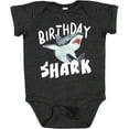 thumbnail image 3 of Inktastic Birthday Shark Boys or Girls Baby Bodysuit, 3 of 5