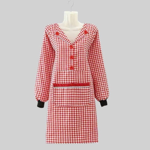 Delantal de lona con diseño floral para limpiarse las manos, estilo princesa, cintura transpirable, estilo pastoral, lindo, para adultos, ropa de trabajo de verano, estilo occidental, mono