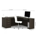 thumbnail image 4 of Bestar Embassy 71" L-shaped desk, 4 of 4