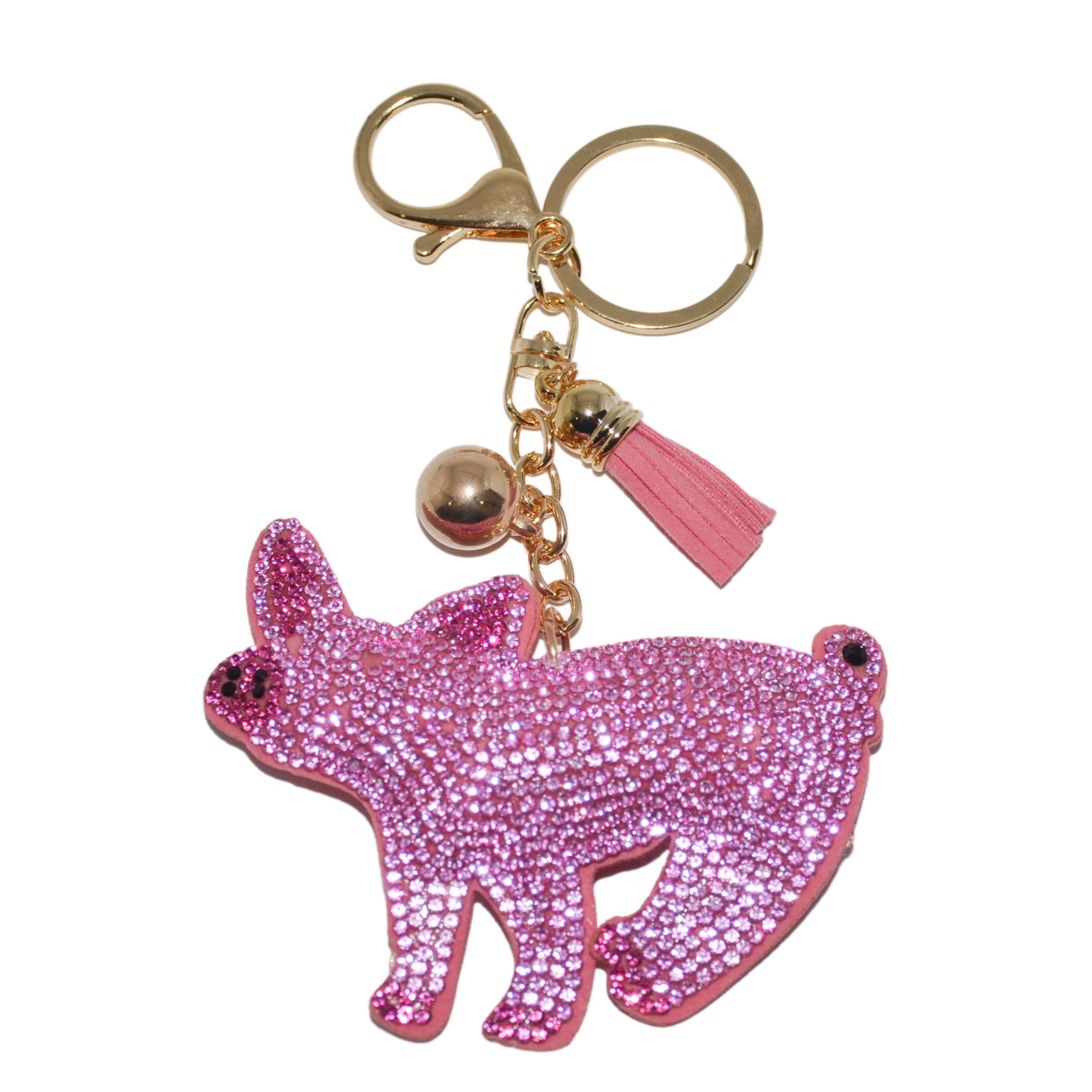 Pink Pet Dog Bag Charm 