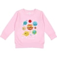 thumbnail image 2 of Inktastic Cute Planets, Kawaii Planets, Space, Cosmos, Stars Toddler Sweatshirt, 2 of 4