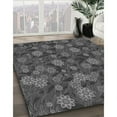 thumbnail image 3 of Ahgly Company Machine Washable Indoor Rectangle Transitional Platinum Gray Area Rugs, 5' x 8', 3 of 7