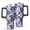 Pioneer Flower Floral, variant on 40oz Pioneer Flower Floral Print Pattern Insulated Tumbler with Handle, BPA-Free Leak Proof Lid and Straws, Double Wall Vacuum, Hot 12h/Cold 34h