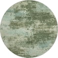 thumbnail image 2 of Addison Rugs Mayfield Premium Machine Washable Transitional Abstract Aloe Round Rug, 8' X 8' Machine Washable Transitional Abstract Aloe Oversized Sherpa Throw Blanket, 2 of 6