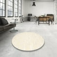 thumbnail image 4 of Ahgly Company Machine Washable Indoor Rectangle Contemporary PeachPuff G Area Rugs, 7' x 10', 4 of 7