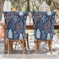 thumbnail image 5 of Decorative Chair Back Cover One Size x6 Chair Cover Dining Chair Slipcovers Chair Back Decoration Festival Chair Decoration Beautiful Tree in Winter, 5 of 6