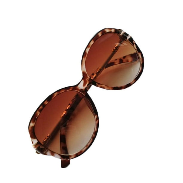 Gafas de sol de moda talladas para mujer, gafas grandes UV400, regalos para Estampado de leopardo