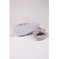 thumbnail image 5 of Pretty You London Women's Ariel Hard Soled Knot Slider Slipper in Gray, 5 of 5