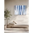 thumbnail image 5 of Blue Gray Wall Art for Living Room,Canvas Picture Wall Decor for Bathroom Bedroom,Modern Simple Abstract White Ombre Texture Painting Artwork for Office Kitchen Hallway Dining Room Home Decor 12"x16", 5 of 8