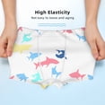 thumbnail image 4 of Shark Boys'100% Cotton Boxer Brief Soft Moisture Wicking Breathable Underwear, 4 of 8