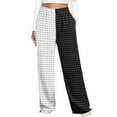 thumbnail image 3 of KOMOO Sweatpants for Teen Girls Sweatpants Pockets Unique Print High Waist Fitness Jogging Pants, 3 of 6