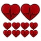 thumbnail image 1 of 10 broches de corazón rojo con forma de corazón, para electrocardiograma, para el Día de San Valentín, para enfermeras y médicos, 1 of 8