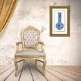 thumbnail image 3 of Stellar Design Studio 18x32 Gold Ornate Wood Framed with Double Matting Museum Art Print Titled - Blue and White Vase 1, 3 of 4