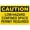 Warning Sign 1, variant on Metal Sign, Caution Sign， LOW-HAZARD CONFINED SPACE PERMIT REQUIRED, Rust Free With 4 Pre-drilled Holes Waterproof, Fade and Scratch Resistant, 8 x 12 Inch