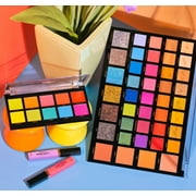 Profusion Cosmetics 10 Color Eyeshadow Palette, Rich Pigmented Multi Finish with Blendable Long-Lasting Formula, Vegan & Cruelty-Free, Neon