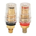 thumbnail image 4 of Sonew 2pcs Inverter Terminal Red Black Compact Reliable Durable Stable Conductivity Easy Replaceable Electronic Accessories,Post Connectors,Inverter Terminal, 4 of 8