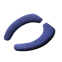 Giyblacko Three-piece Toilet Set Thicker Bathroom Toilet Seat Cover Pads Soft Warmer Toilet Seat Cushion Cover Stretchable Washable Fiber Cloth Easy Installation Comfortable Toilet Lid Seat Cover